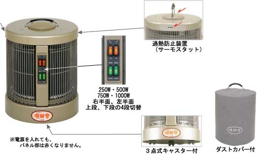 暖話室1000型G